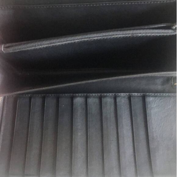 Gucci Black Guccissima Zip Around Long Wallet GG Signature leather - Picture 11 of 12